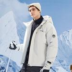 Jeep Унисекс пуховик, 030 Black (90% Fleece, Quality Recommendation) - фото 12