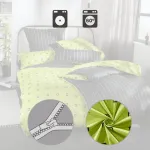 Чехол для подушки , зеленый-антрацит, 40x80 см Erwin Müller - фото 5