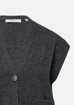 Вязаный жилет COMMA, антрацит - фото 4