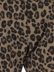 Шорты с леопардовым принтом ASPESI, коричневый - фото 3