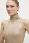 Боди Answear.Lab, золотой - фото 4