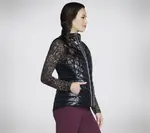 Стеганый жилет Skechers "BOLD BLACK", черный - фото 7