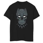Футболка с рисунком сахарного черепа «Черная пантера» для мальчиков 8–20 лет Marvel Marvel - фото