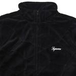 Спортивная куртка Supreme Patchwork Velour Track Jacket, Black - фото 3