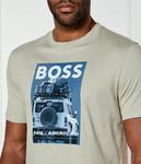 Футболка Boss Orange Te Mextour Regular Fit, бежевый - фото 4
