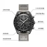 Мужские часы 42 мм черные SO33A100 SWATCH - фото 5