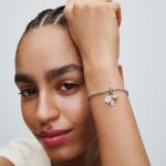 Шарм Friendship Triple Dangle Pandora, стерлинговое серебро - фото 3