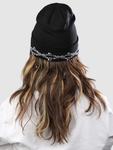 Шапка Lurking Class Spiked Chain Beanie, black - фото 3