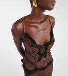 Кружевной камзол Tom Ford, черный - фото 4