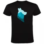 Футболка Kruskis Wolf, черный - фото