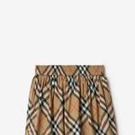 Юбка детская Burberry, коричневый - фото 5