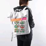 Nike Тканевый рюкзак унисекс светло-серый, Broccoli - фото 5