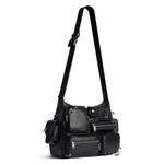 Сумка-мессенджер Superbusy с пирсингом Balenciaga, черный - фото 5