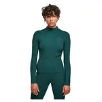 Свитер Urban Classics Knit high neck, зеленый - фото