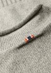 Джемпер ROLL NECK Superdry, серый - фото 5
