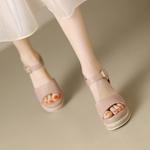 Сандалии женские Zhr, цвет Nude - фото 6