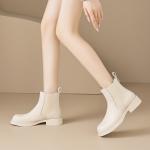 Ботинки Челси женские Zhr, бежевый - фото 15