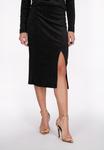 Юбка faina, черный - фото 2