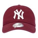 MLB Бейсболка 100% хлопок унисекс красная - фото 4