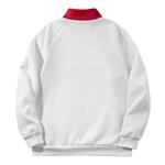 Бейсбольная куртка унисекс Kumpoo, белый - фото 2