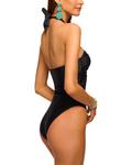 Слитный купальник Arielle Ramy Brook, черный - фото 2