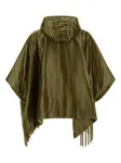 Куртка с капюшоном и бахромой Herno, зеленый - фото 2