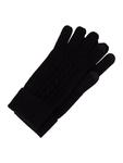 Перчатки с закрытыми пальцами CASH-MERE.CH, черный - фото