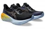 Asics Novablast 4 Кроссовки Мужчины, Черный/Желтый/Синий - фото 3