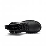 Мужские кожаные ботинки Dickies Black Warrior с пряжкой, черные - фото 4