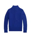 Мальчики 8-20 четверть-молния свитер Polo Ralph Lauren, синий - фото 2