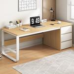 Стол письменный Yu Mu Color 160 см с ящиками и полкой, комплект со стулом - фото