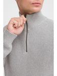 Пуловер !SOLID Troyer SDGOMA 21301251ME modischer Strickpullover, серый - фото 4