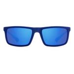 Белые резиновые солнцезащитные очки Polaroid - фото 2