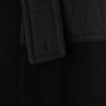 Пальто мужское черное Burberry, черный - фото 6