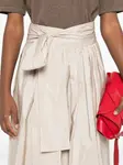 Присборенная юбка с бантом CO.GO, нейтральный - фото 5