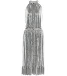 Цепочное платье-миди на бретелях-хомуте Rabanne - фото