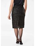 Юбка GOLDNER Pailletten, черный - фото 3