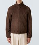 Замшевая куртка Cernay Moncler, темно-коричневый - фото 3