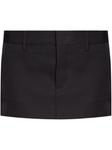 Dsquared2 dSQUARED2 мини-юбка из шерсти, черный - фото