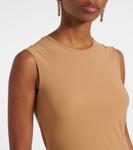 Платье миди из джерси Jil Sander, Almond - фото 4