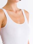 Топ Hanro Cotton Seamless, белый - фото 4
