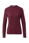 Топ comma casual identity LONGSLEEVE, Bordeaux - фото 5