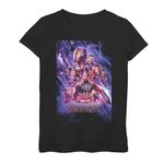 Футболка с постером к фильму «Марвел Мстители: Финал» для девочек 7–16 лет Marvel - фото