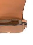 Мини-сумка-сэдл Lilium Tory Burch, коричневый - фото 5