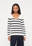 Джемпер Tommy Hilfiger CARDI STITCH, Ivory Petal/Dark Night Navy/Multi-Coloured - фото