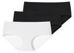 Трусы Schiesser Panty 3er Pack, цвет Schwarz/Schwarz/Weiß - фото