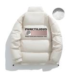 Пуховик унисекс PUNCTILIOUS, Черный - фото