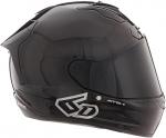 Шлем интеграл 6D Helmets ATS-1R Solid 30-0974, черный / белый - фото