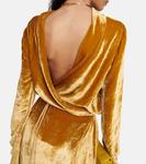 Бархатное платье-миди Agento Petar Petrov, Amber - фото 6