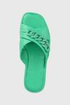 Шлепанцы Lexi Mexx, зеленый - фото 4